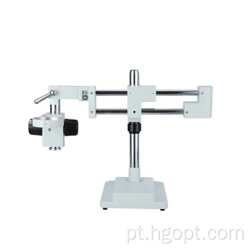 Microscópios estéreo trinoculares com mecanismo de foco